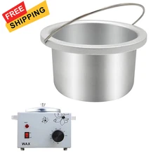 600ml Wax Pot Warmer Replacement, Inner Portable Hair Removal Waxing... 