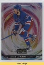 2024-25 O-Pee-Chee Platinum Rainbow Color Wheel Alexis Lafreniere #110 READ 0nr3