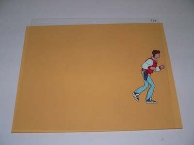   Captain Nintendo Captain N: The Game Master Animation Cel Kevin Keene HTF