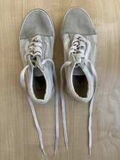 Vans off the Wall 721356 Lace Up Low Top Skate Shoes Size M 4/ W 5.5