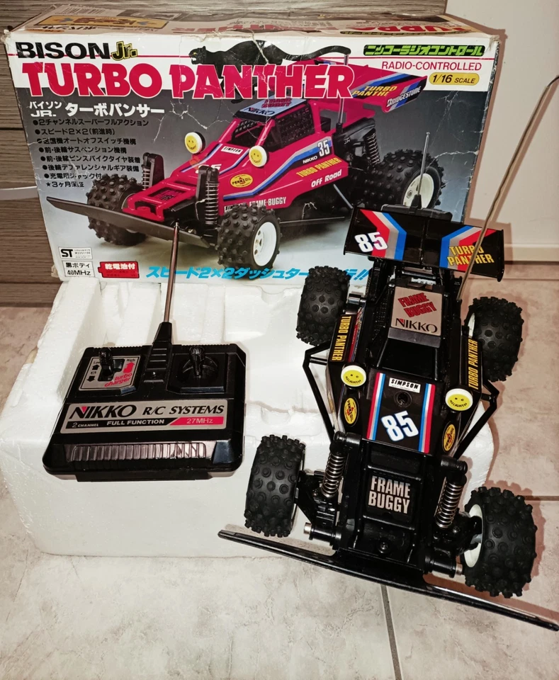 NIKKO BISON JR TURBO PANTHER 1/16 27MHZ JAP Vers. - Immagine 3 di 4
