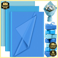 Seidenpapier Hellblau 60 Blatt Geschenkpapier Zum Verpacken Geburtstag Hochzeit