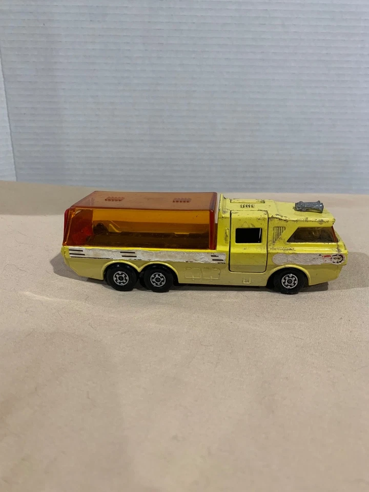 De colección 1972 Matchbox Super Kings K-7 coche de carreras transportador Lesney Inglaterra sin coche Foto 3 de 4