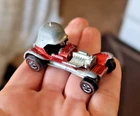 Vintage Hot Wheels Redline Red Line Toy Car 1969 Red Baron Original Biker Drag