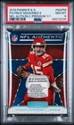 2019 PANINI R & S 1/1 PATRICK MAHOMES NFL AUTHENTIC LAUNDRY TAG PATCH PSA 8