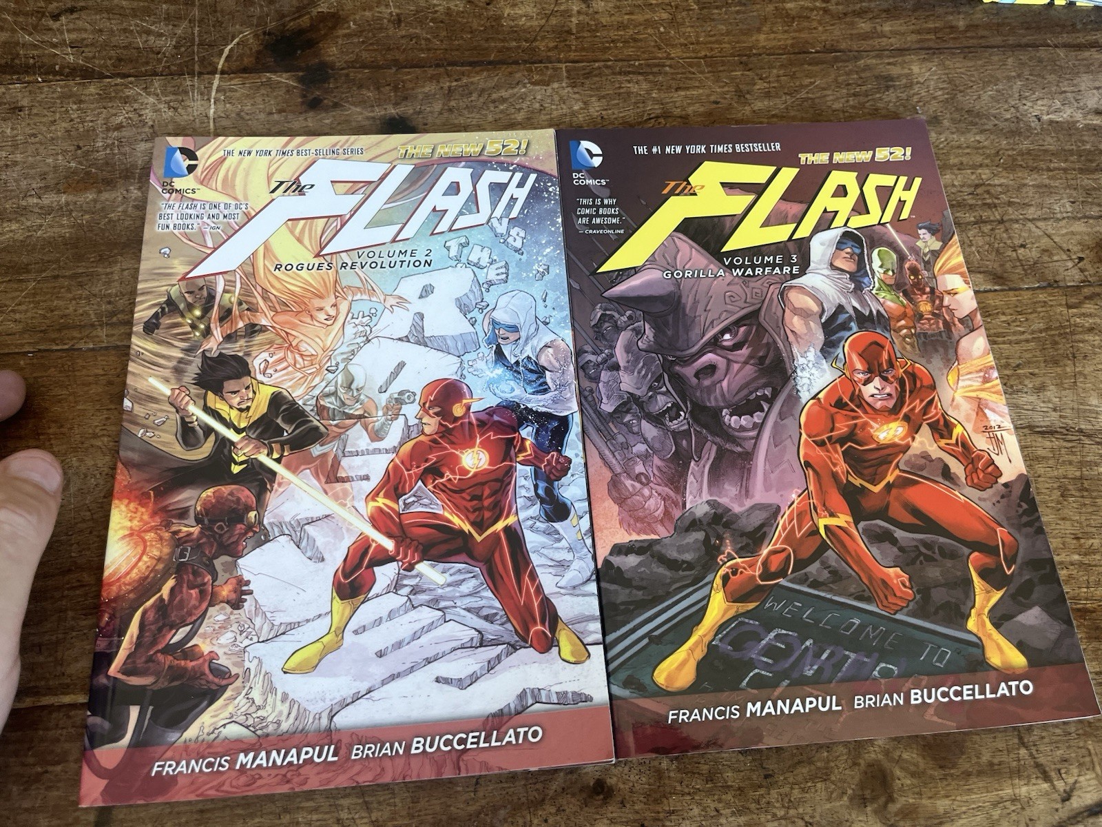 Flash Volume 2,&3 Rogue's Revolution TP Flash (DC Comics Numbered)),