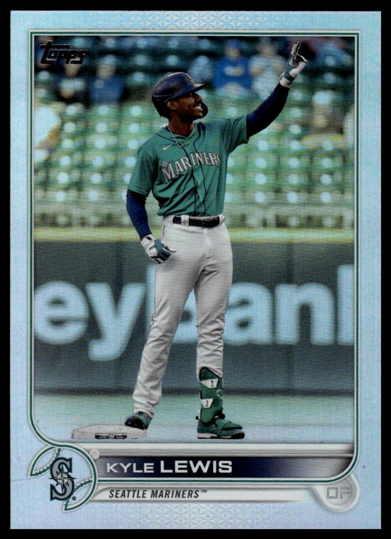 2022 Topps Kyle Lewis #206 Rainbow Foil