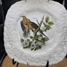 Alfred Meakin England Audubon Birds of America “Carolina Turtle Doves” Plate