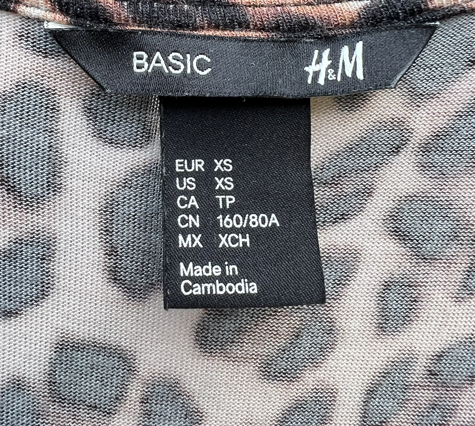 Basic H&M Size XS Viscose Leopard Cheetah Sleeveless Tank Top Womens Maxi Dress thumbnail 5