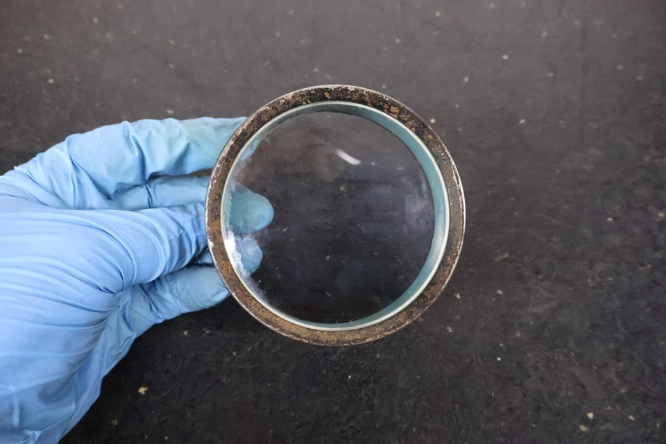 KAWASAKI 1974 - 1978 KZ400 KZ 400 VELOCÍMETRO MEDIDOR TABLERO CRISTAL LENTE ESTUCHE Foto 3 de 4