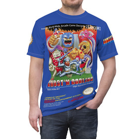 Ghosts 'n Goblins NES Retro Vintage Nintendo Video Game Cover T-Shirt