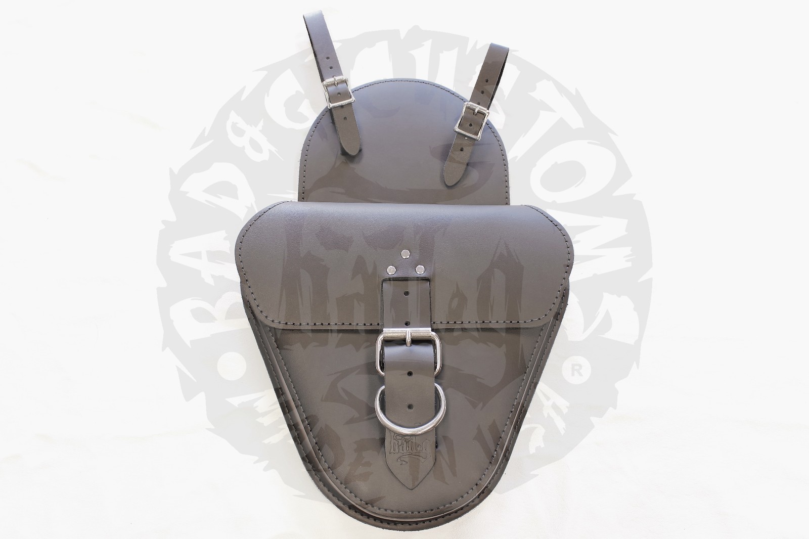 Triumph Side Cover Bag BROWN Cowhide Topgrain Leather TSB01 BAD&G