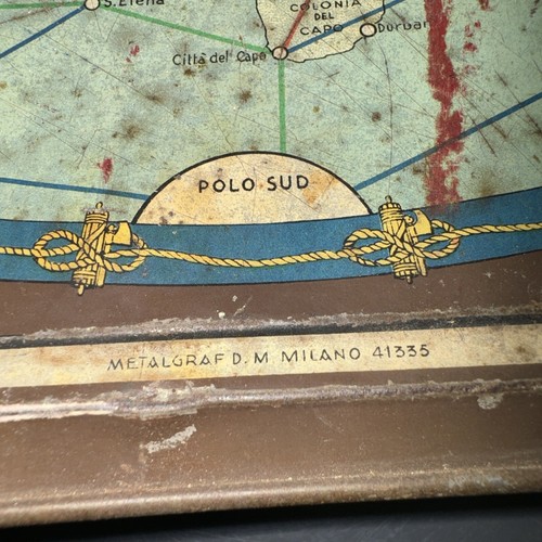 Shabby Chic Antique Metal Empty Box 16x10 - Picture 22 of 23