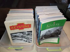 KEYSTONE MAGAZINE  PRRT&HS Back Issues  YOU PICK  VOL'S 18'S - 50'S only $5 each