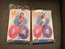  2 Two INTEX Pool Tube Float 36  The Wet Set, Pink And Blue, Brand New