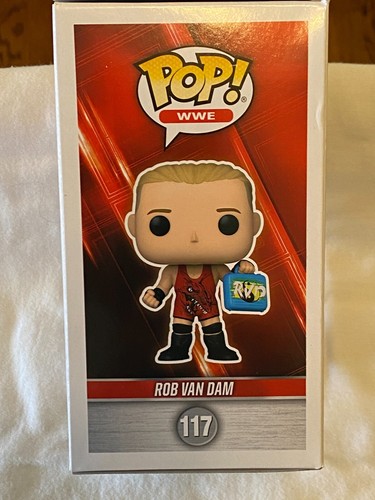 FUNKO! POP WWE Rob Van Dam RVD briefcase In hand (Gamestop Exclusive) - Picture 3 of 7