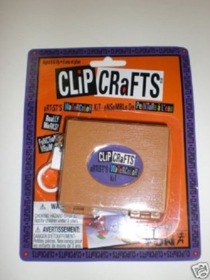Clip Craft Artist's Watercolor Kit Key Chain ''New''