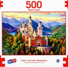 Castle in the Mountains 500 Piece Puzzle