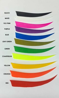 Trueflight 5'' Shield Left or Right Wing Feathers - 50 Pack