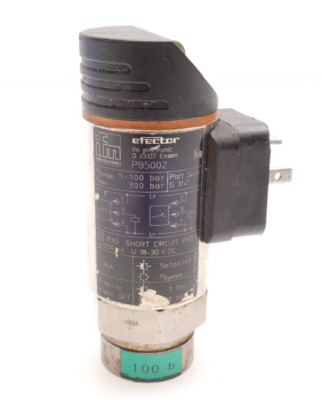 Ifm Drucksensor mit LED-Balkenanzeige PB-100-SBR14-HFPKG/SS/ /V | PB5002