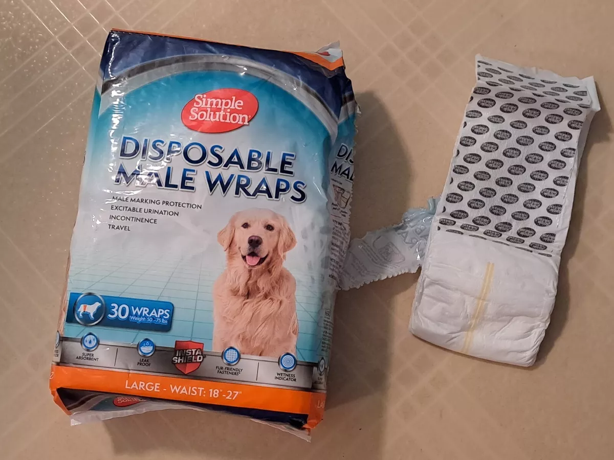 Simple solutions best sale male dog wraps