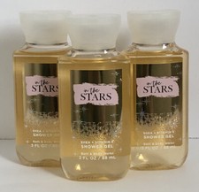 3-Pack Bath  Body Works In The Stars Mini Shower Gel Wash 3 fl.oz Travel Size
