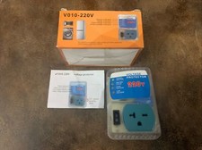 US Voltage Power Protector 220V Surge Refrigerator Appliance US Outlets Sockets