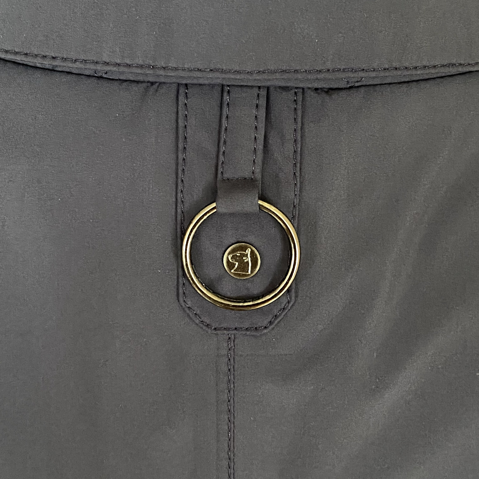 Montecore Raincoat Blue Collared Lightweight Butt… - image 17