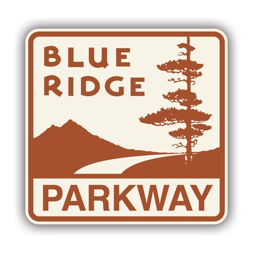 Vintage Blue Ridge Parkway Sticker Decal - Weatherproof - national park ...