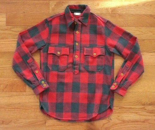 flannel pullover shirt