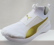 puma rebel mid trainers ladies