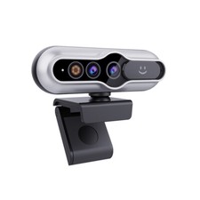 TOALLIN 2K Auto-Focus QHD Webcam Windows Hello Privacy Shutter w/Microphone New