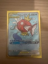 carte POKEMON magicarpe et wailord GX escouade 161/181