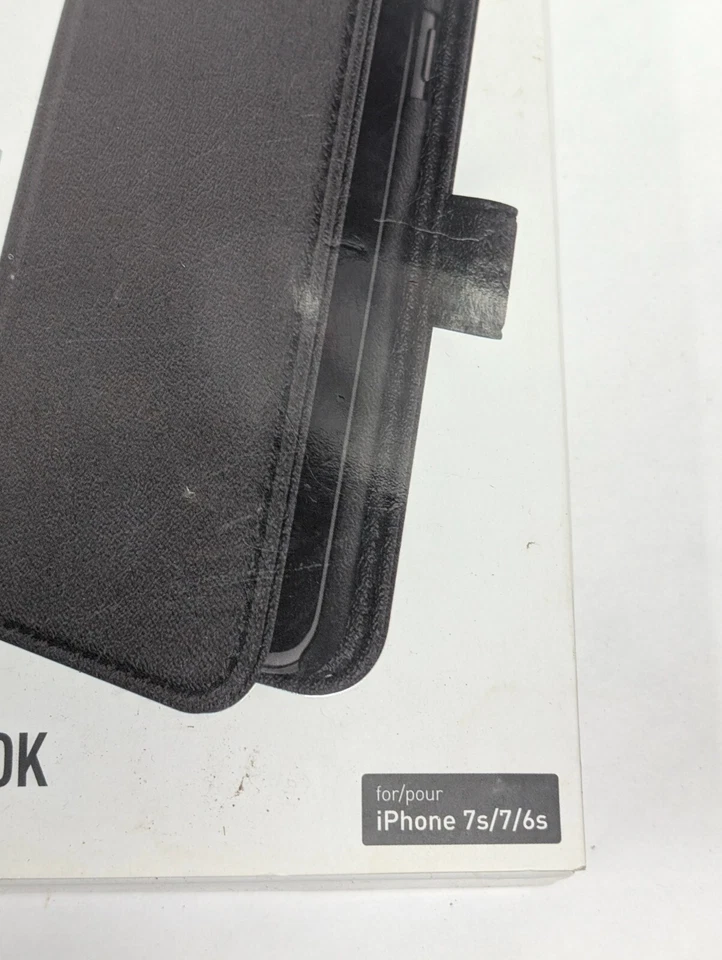 iPhone 6+,7+,8+ Skech Polo Libro Cartera Estuche Negro Bloqueo Magnético 7S Foto 3 de 4