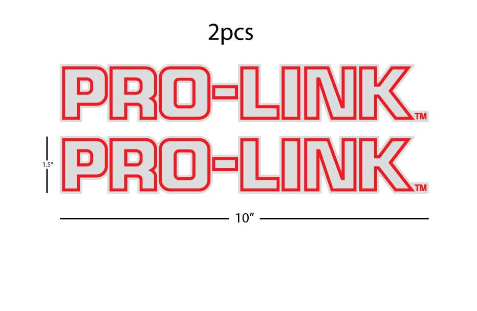 Honda Pro-Link Decals Reproduction Honda Pro-Link Swingarm Decals / Graphics - Restore Your Bike's Look Our Own Brand