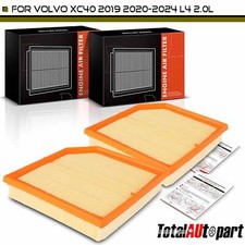 New 2x Engine Air Filter for Volvo XC40 2019 2020-2024 L4 2.0L Flexible Panel