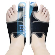 1 Pair Bunion Corrector for Women  Men, Night Bunion Splint, Big Toe