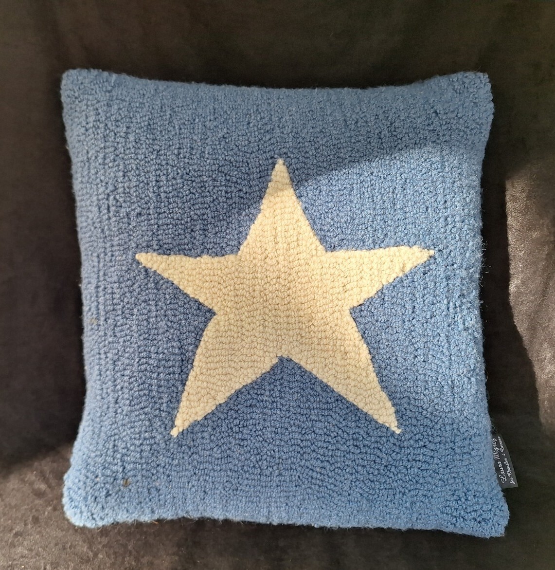 Chandler 4 Corners Laura Megroz Lone Star Pillow Insert Hooked Wool 16
