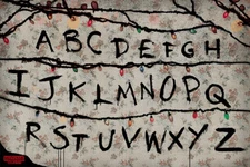 Stranger Things - TV Show Poster (Alphabet / Run) (Size: 36" X 24")