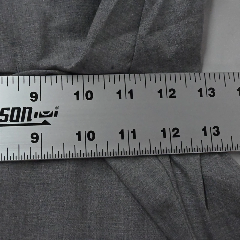 NUEVO Joe Joseph Abboud 42 x 9" Gris Rendimiento Hombres Vestido Frente Plano Pantalones Cortos Foto 3 de 4