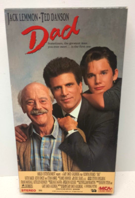 Dad VHS (1989 Film) Jack Lemmon, Ted Danson ETHAN HAWKE MCA VIDEO