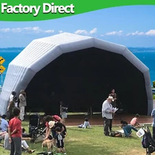 Mobile Portable 7m Giant Inflatable Stage Cover Tent w/Blower For Music Festival