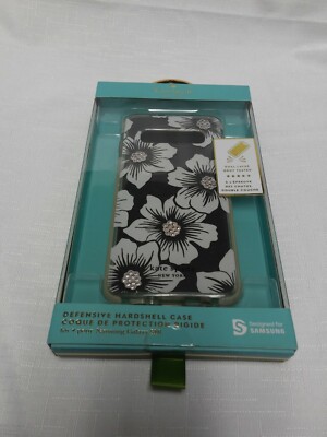 Kate Spade Defensive Hardshell Case for Galaxy S10 Hollyhock