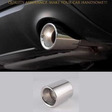 For Mazda CX-50 2023-2025 Silver Steel Rear Tail Exhaust Muffler Tip Pipe End 1p