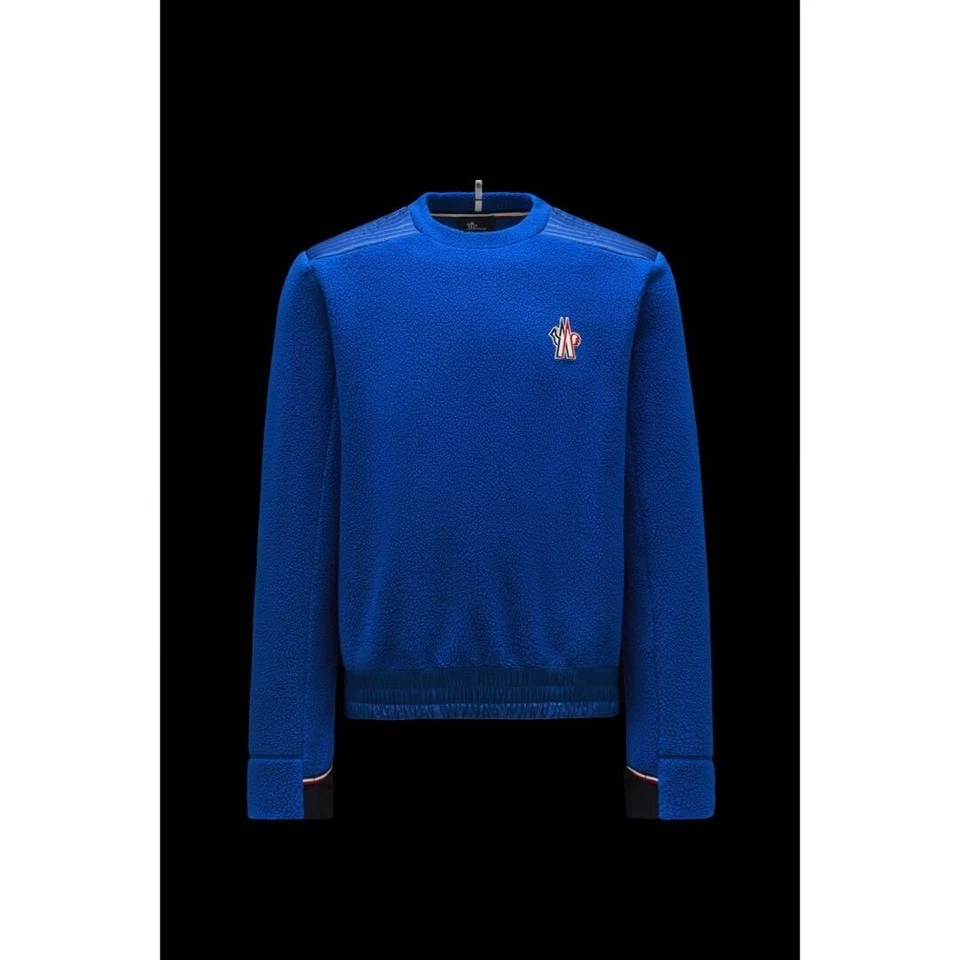 Moncler Grenoble Montaña Logo Polar Suéter Sudaderas Nylon Foto 2 de 4