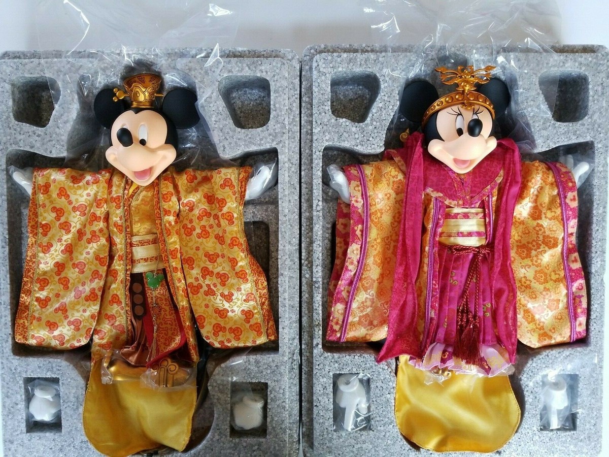 その他 Mickey Collectible Action Figure 2008 2008 YEAR OF THE MOUSE, MICKEY & MINNIE MOUSE COLLECTIBLE