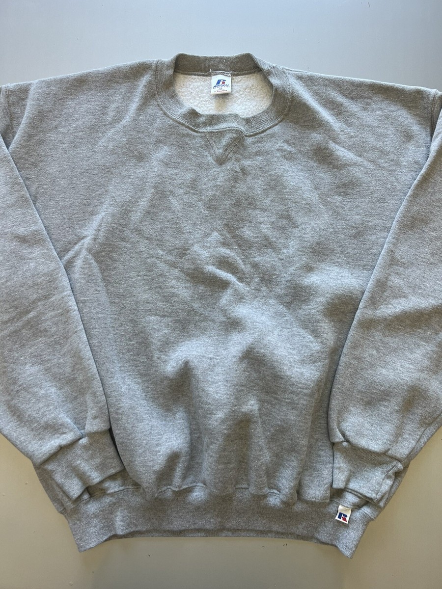 トップス 90s Russell Athletic Sweat Vintage 90s Russell Athletic Gray Blank Track Warm Up
