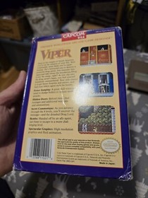 Code Name Viper (Nintendo NES) Authentic Game & Box Only! Great Condition!
