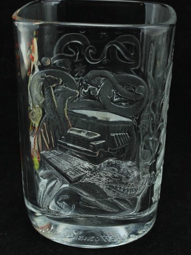 Mickey Mouse 2000 Animal Kingdom McDonald's Disney World Glass Cup - Picture 3 of 7