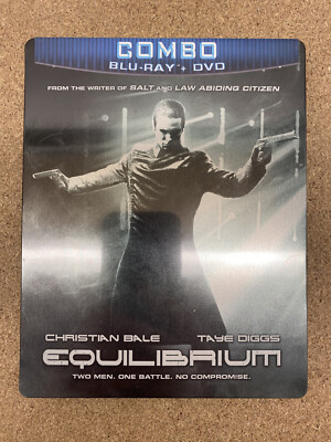 EQUILIBRIUM  Blu-ray + DVD Combo Steelbook Futureshop CA
